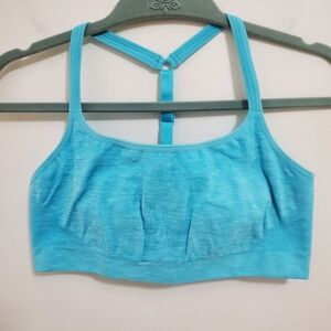 Athleta sports bra. Blue size large. Band is 28